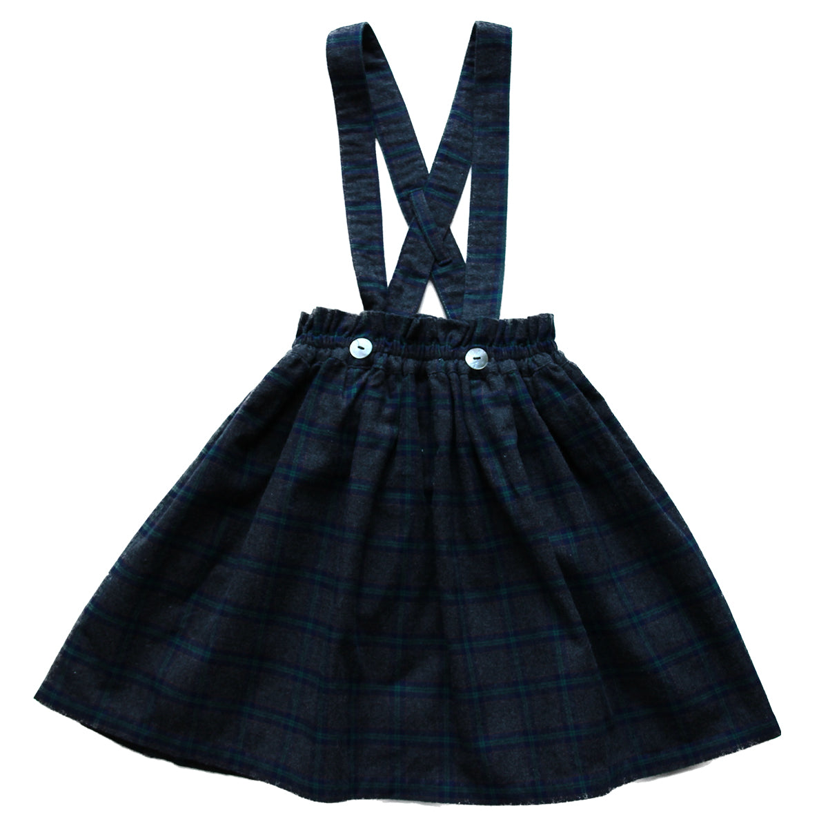 VEGA Falda tirantes - Escocés marengo