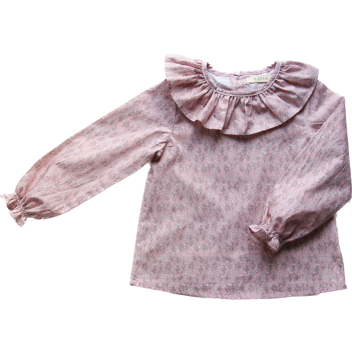 ARIEL Camisa manga larga - Ramas rosa palo