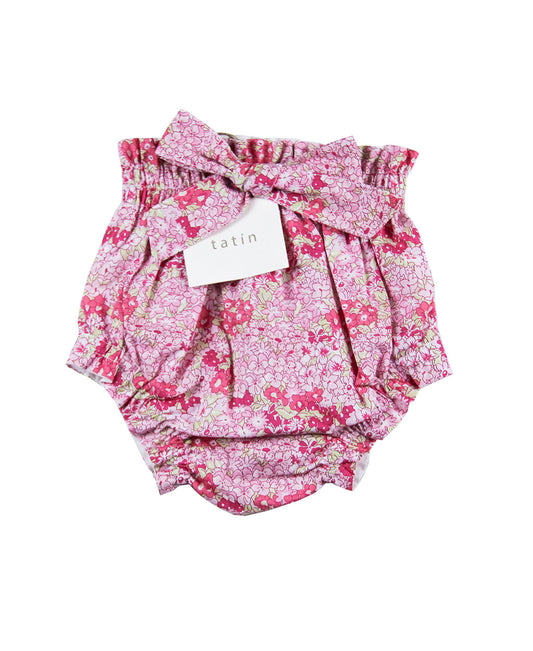 SARA Diaper Cover - Pink Garden