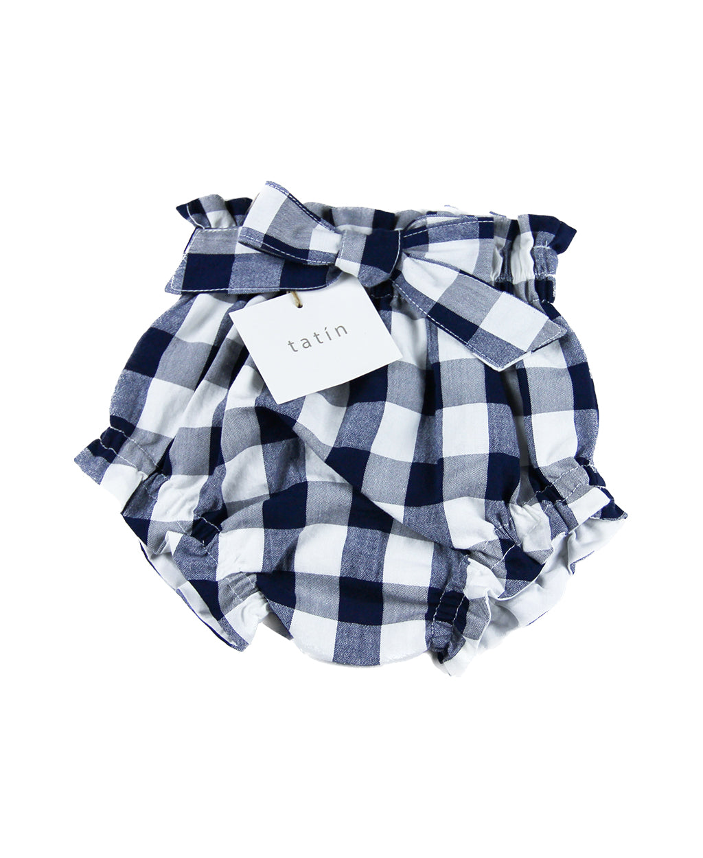 SARA Diaper Cover - Vichy XL Navy