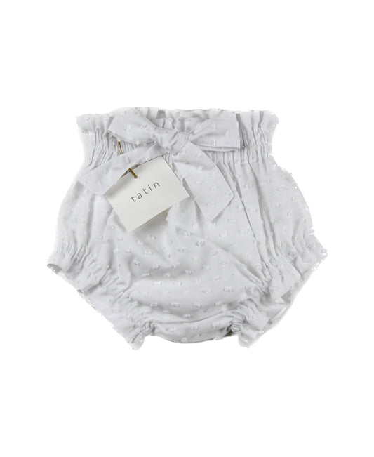 SARA Diaper Cover - Plumeti White