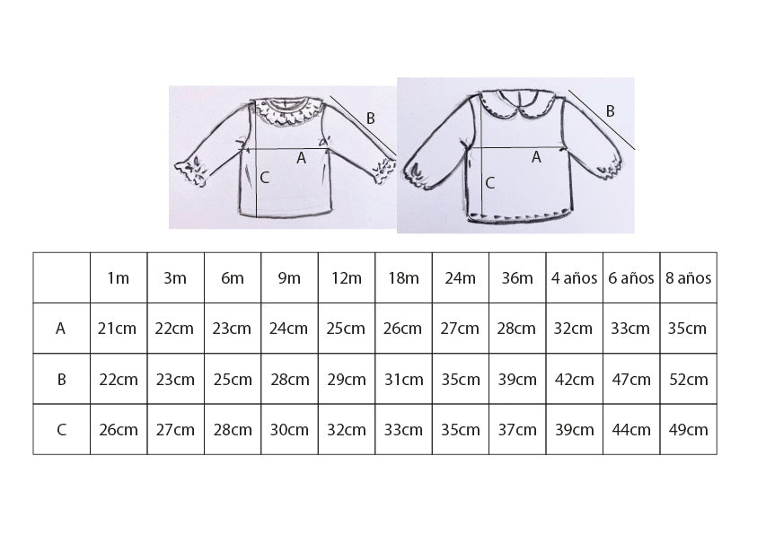 ARIEL Camisa manga larga - Vichy Rubí