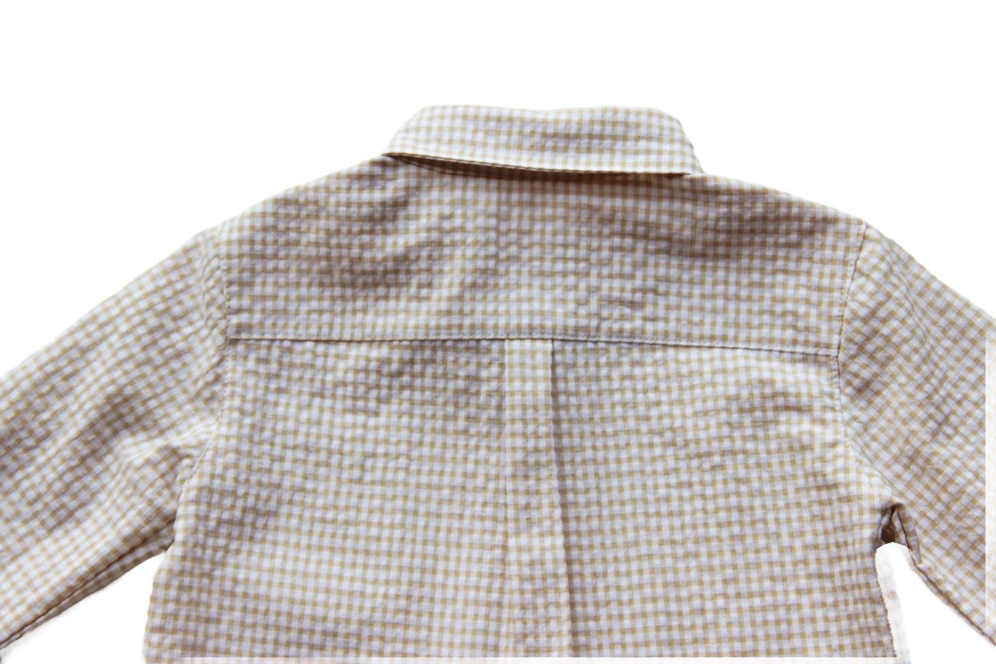 Tino Camisa - Vichy mini Beige